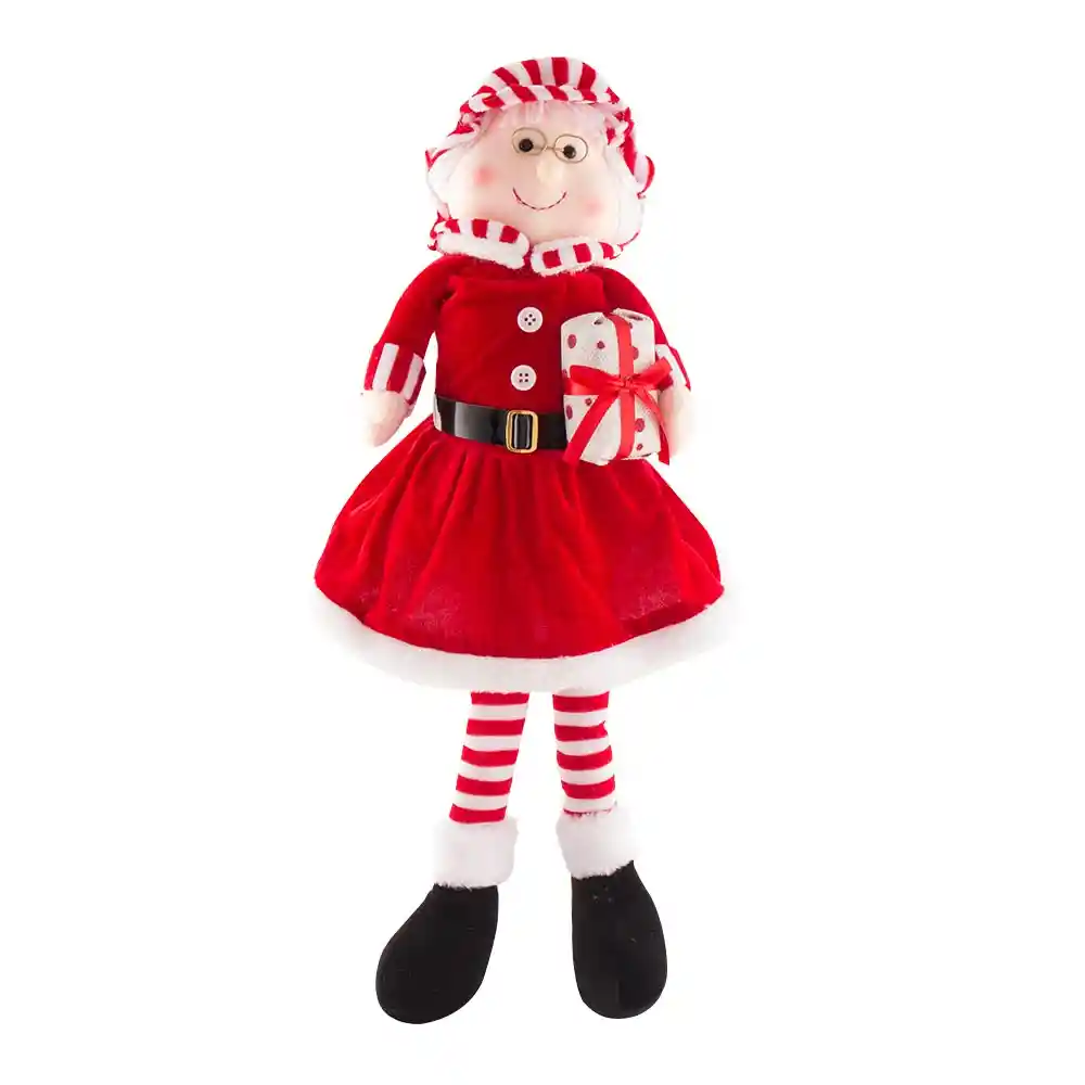 Mamá Noel Tradicional Sentada Krea