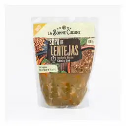 La Bonne Cuisine Sopa de Lentejas Lista para Consumir