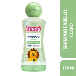 Arrurrú Shampoo Manzanilla Cabello Claro Hidrata y Protege