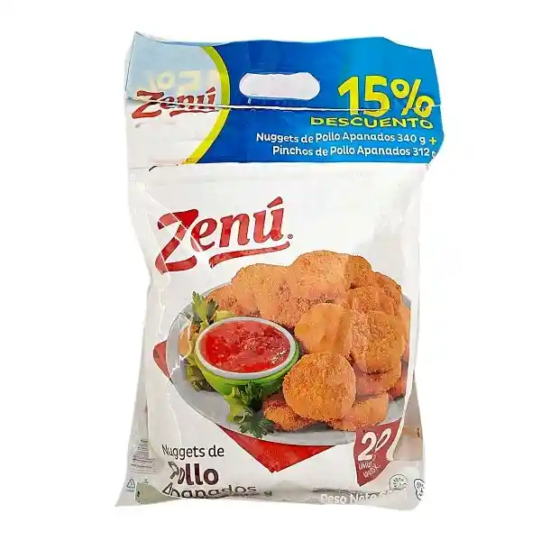 Zenú Nuggets Pollo Apando