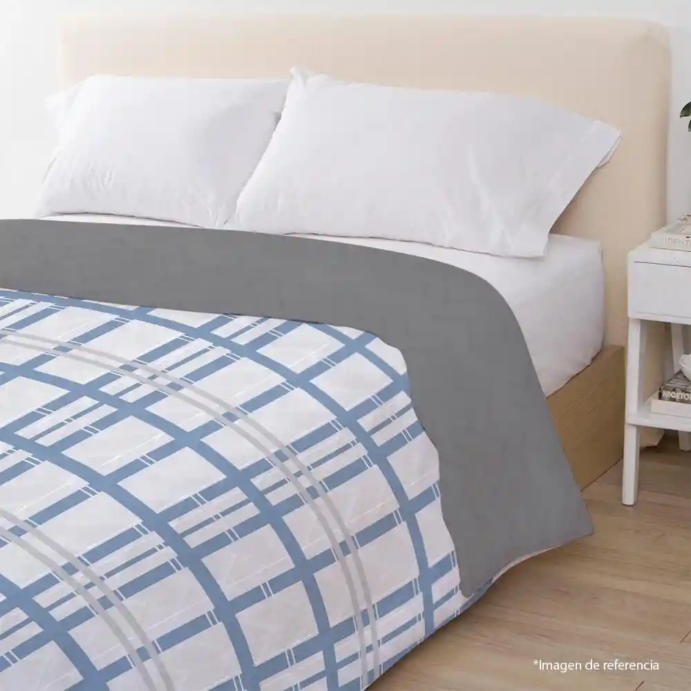 Edredon Estampado Exito Queen (160 X 190 Cm) Poliéster Baku