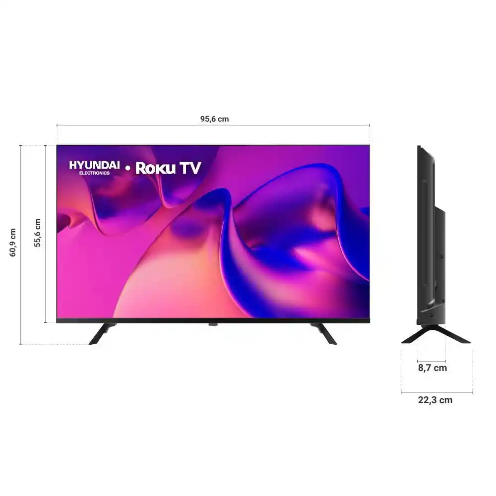 Televisor Hyundai 43 Pulgadas Led Fhd Smart Tv Hyled4325rim