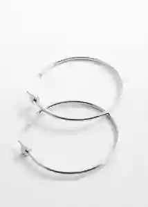 Pendientes Fabia Plata Talla 99 Mujer Mango