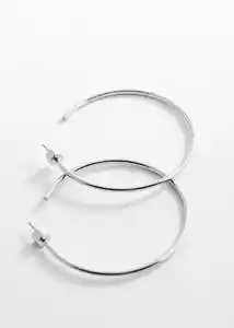Pendientes Fabia Plata Talla 99 Mujer Mango