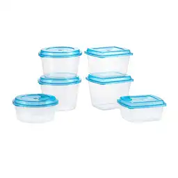 Vanyplas Set Recipiente Hermético Azul