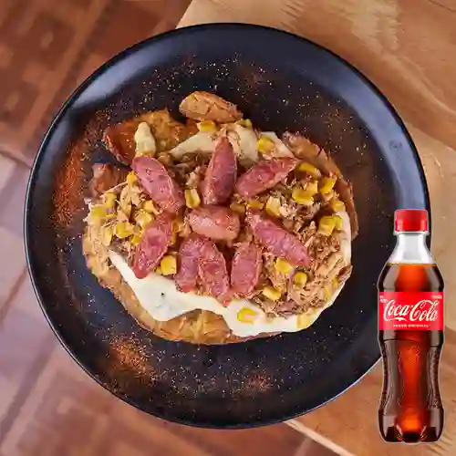 Combo Patacón Mixto + Coca Cola Original 400 ml