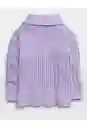 Suéter Aerie Morado Talla X-SMALL American Eagle