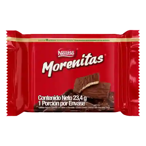 Galletas MORENITAS cubiertas con chocolate 23,4g