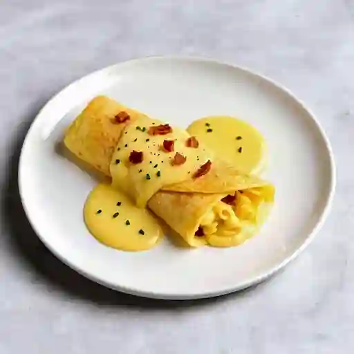 Creps carbonara