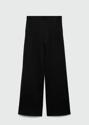 Pantalón Roma Negro Talla L Mujer Mango