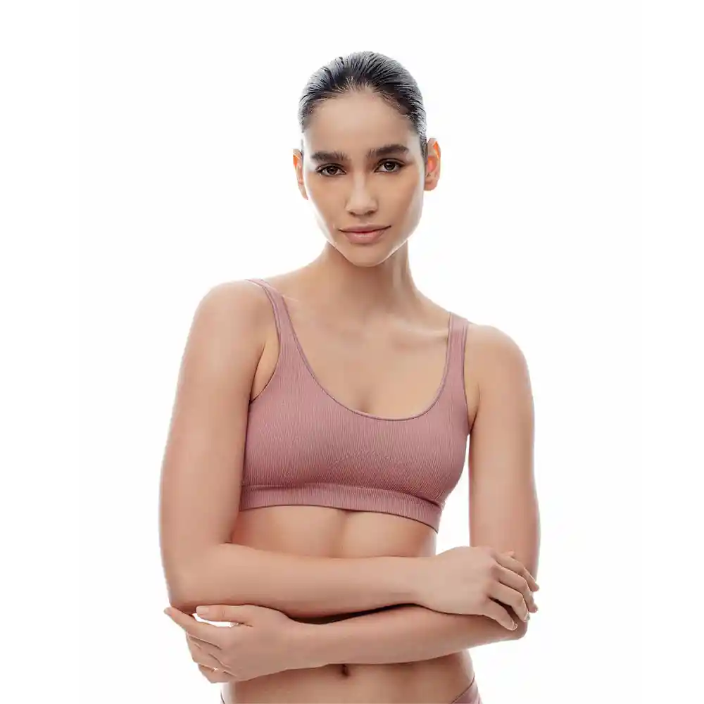 Top Cargaderas Amplias en Seamless Femenino Leyih Top Gef
