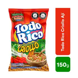 Todo Rico Criollo Ají Papa Criolla Yuca Tajamiel Chicharrón