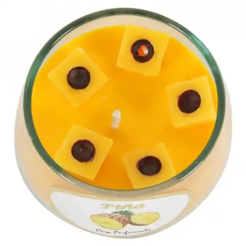 Cererias Vela Cerespas Vidrio Explosión De Fruta Piña