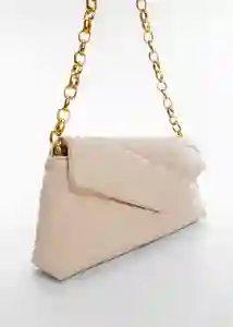 Bolso G Rain Off White Mujer Mango
