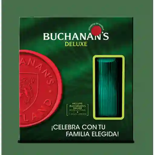 Buchanans Whisky Deluxe + Buchanans Vaso