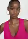 Chaleco Boreli Fucsia Talla XS Mujer Mango