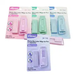 Porta Borrador Con Repuesto Pastel Gipao