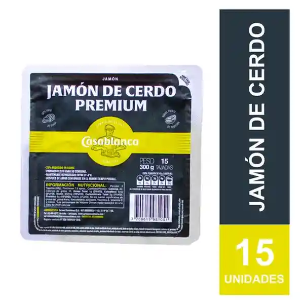 Casablanca Jamón de Cerdo Premium