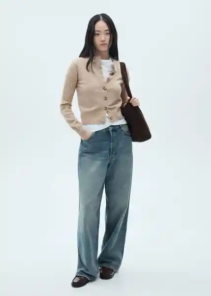 Cárdigan Nekko Piedra Talla M Mujer Mango