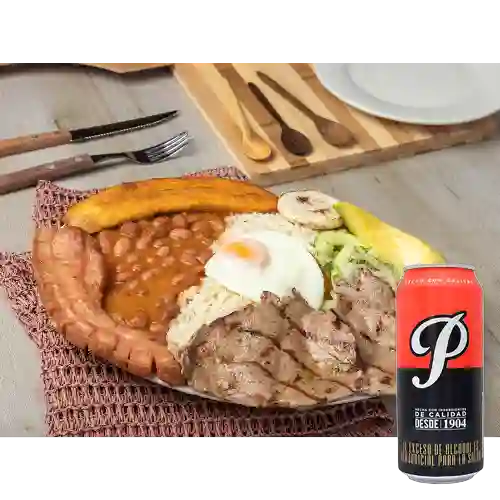 Combo Bandeja Paisa + Pilsen 473 ml