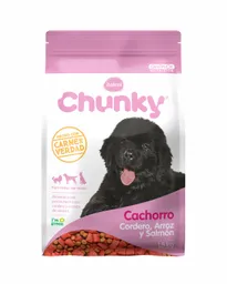 Chunky Alimento para Perro Cachorro con Cordero y Salmón