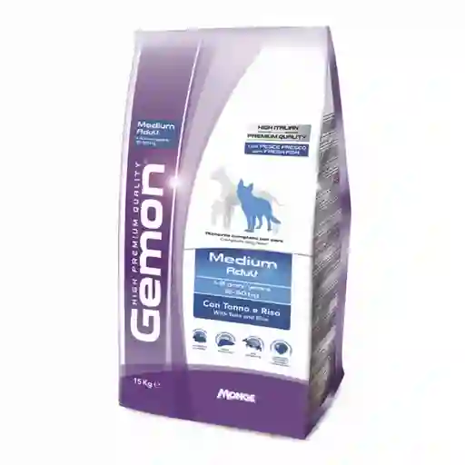 Gemon Alimento Para Perro Dog Medium Adult Atun And Rice 15 Kg