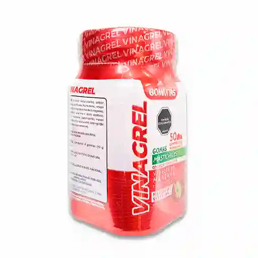 VINAGRE MANZANA/VIT C/MAGN 50GOMAS