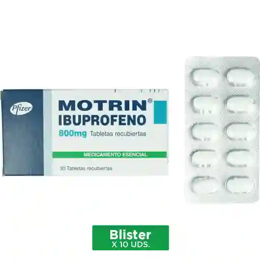Motrin Pfizerantiinflamatorio Ibuprofeno (800 Mg)