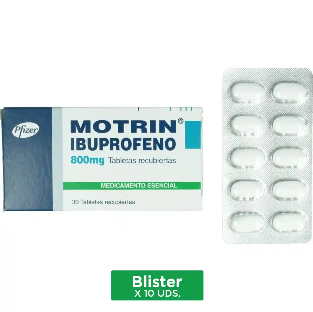 Motrin Pfizerantiinflamatorio Ibuprofeno (800 Mg)