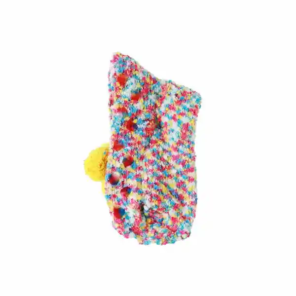 Calcetas Afelpadas Pom Pom Mix de Colores Miniso