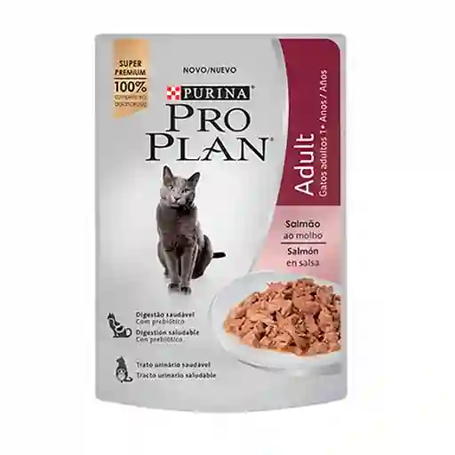 Pro Plan Alimento Para Gato Adulto Salmon en Salsa