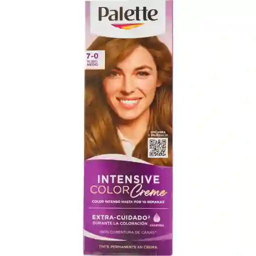 Palette Color Creme Tinte Rubio Medio 7-0