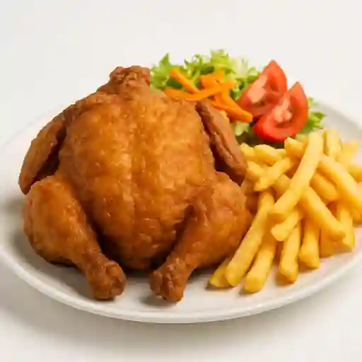 Pollo Entero Frito