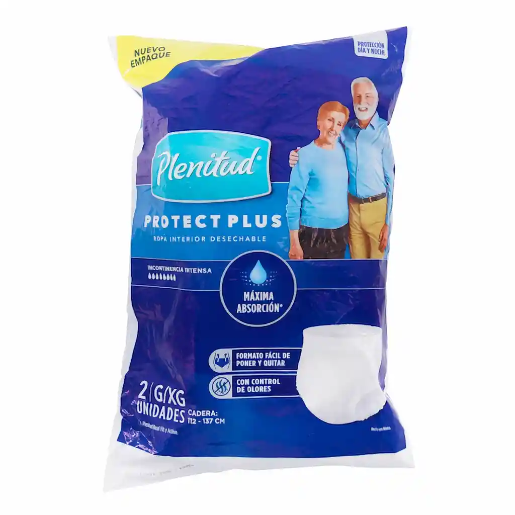 Plenitud Ropa Interior Protec Plus Talla G