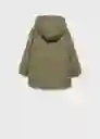 Abrigo Chaqueta Parka Laika Khaki Talla 10 Niñas Mango