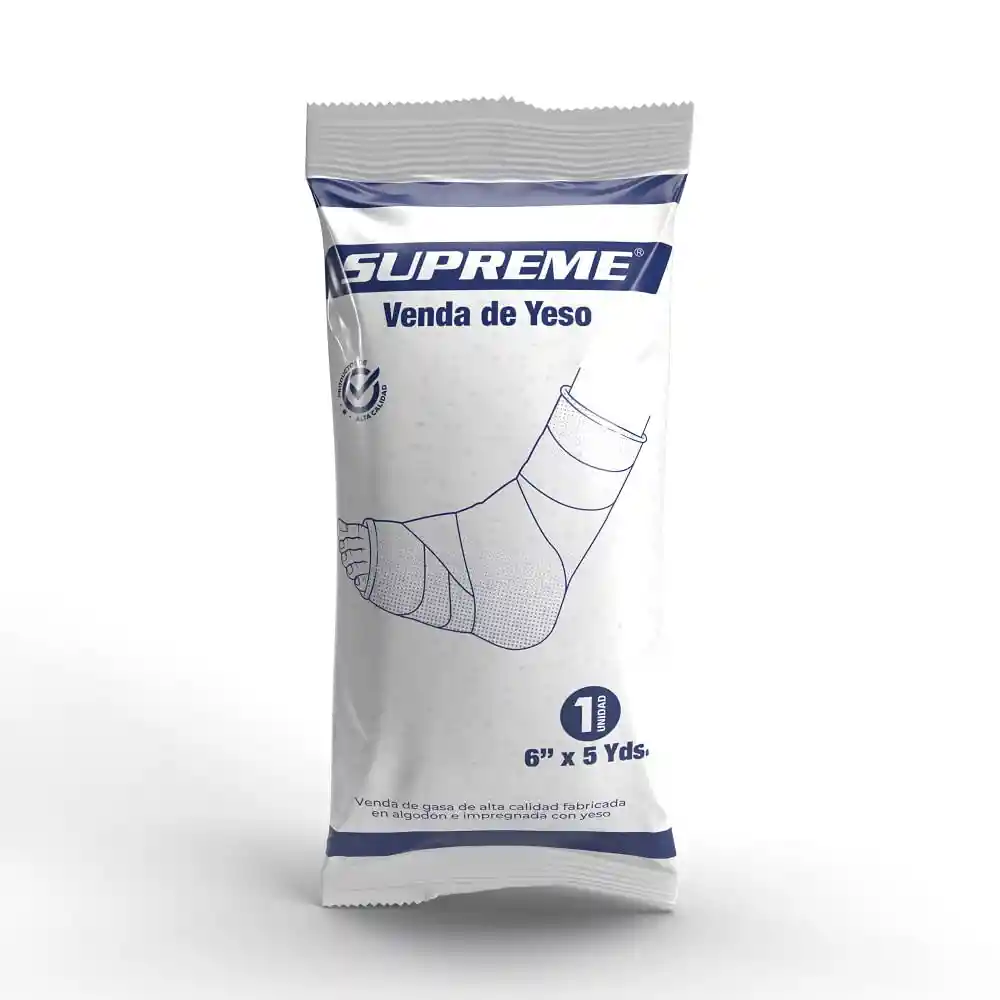 Venda de Yeso Supreme 6x5 Yds