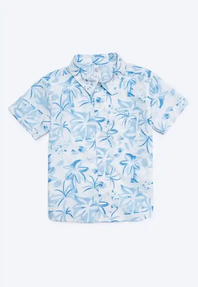 Camisa Manga Corta 9/12meses-estamp 2