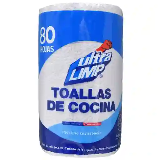 Toalla Coc Ultralimp Dob Hoj X80 Hojas