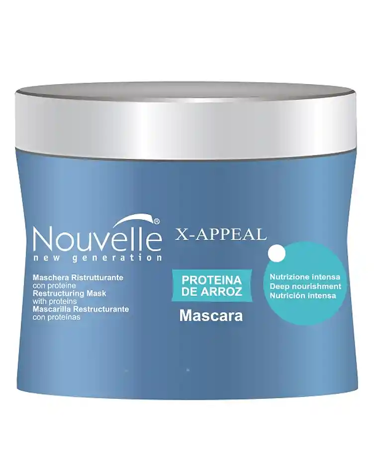 Nouvelle Mascarilla Capilar X-Appeal con Proteína de Arroz