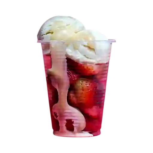 Fresas con Helado