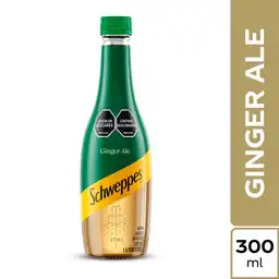 Schweppes Gaseosa Ginger Ale 300 mL