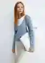Jersey Bateman Azul Talla S Mujer Mango