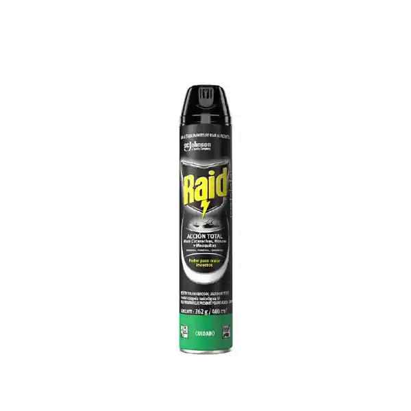 Raid Insecticida Acción Total Aerosol