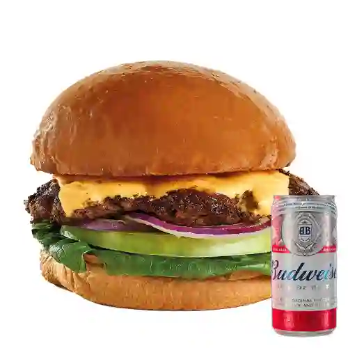 Combo Classic Angus + Cerveza Budweiser Lta 269ml