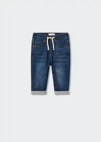 Jeans Carles Tejano Oscuro Talla 72 Niños Mango