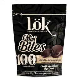 Mini Bites Chocol Oscuro 100% Lok Premium Products
