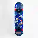 Patineta Skate Entretenimiento Sonic Azul Licencias Zs15597