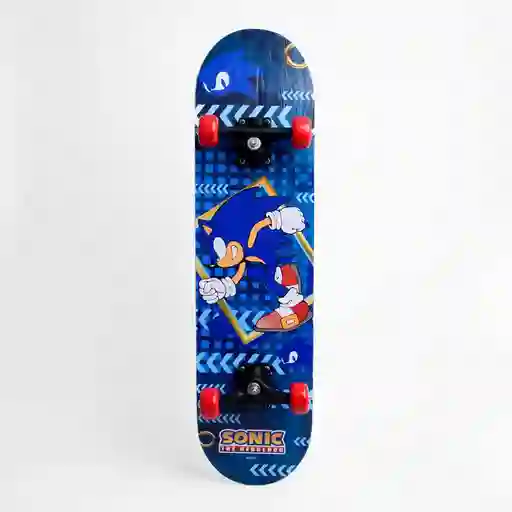 Patineta Skate Entretenimiento Sonic Azul Licencias Zs15597