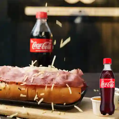 Combo Perro Suizo + Coca-Cola Sabor Original 400 ml