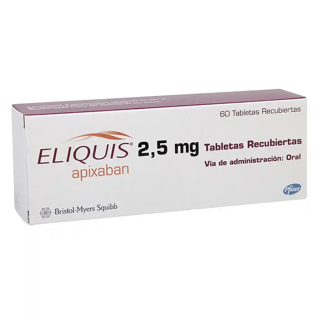 Eliquis 2.5 Mg Tableta Recubierta